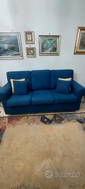 Divano Letto Blu