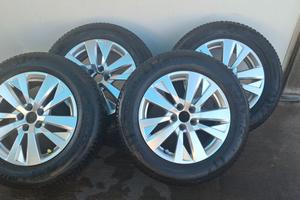 Cerchi in lega+Gomme Michelin Alpin 5 215/65 R17