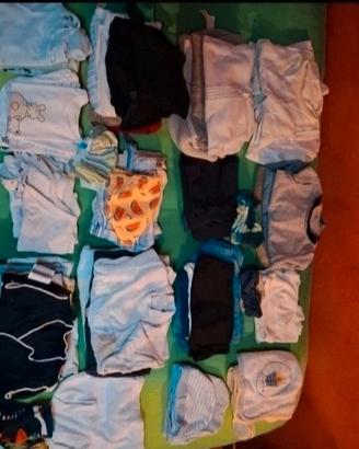 set abbigliamento neonato bambino 3/6