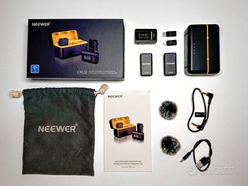 Neewer CM28 Microfono Lavalier Wireless