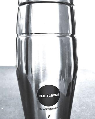 Shaker per cocktail Alessi Mod. L 870 in acciaio