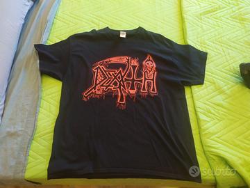maglietta death , metal band XL