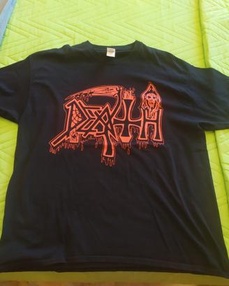 maglietta death , metal band XL