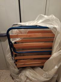 Rete pieghevole e materasso 