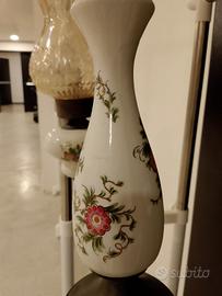 lampadario ceramica Capodimonte