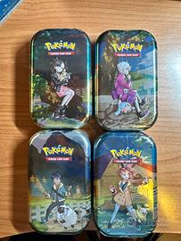 4 Mini Tin da collezione Zenit Regale Sigillate