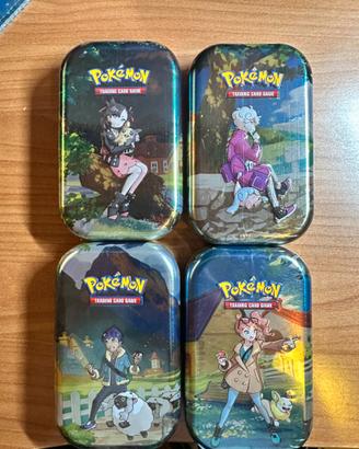 4 Mini Tin da collezione Zenit Regale Sigillate