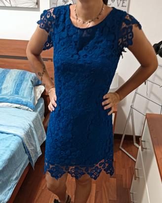 Vestito blu da donna