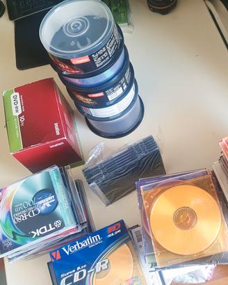 CD/DVD registrabili e custodie 