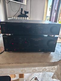 amplificatore Sony  lbt-d905 + radio 