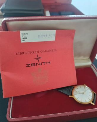 Zenith Stellina Oro Meccanico anni '60