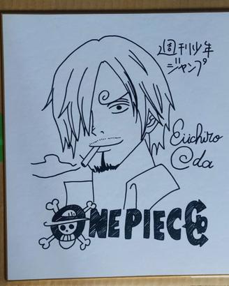Shikishi Firmato SANJI (ONE PIECE) – Eiichiro Oda