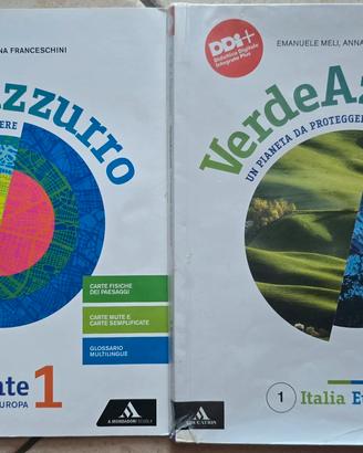 libro di geografia Verde Azzurro  1  978882474374