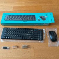 Tastiera e mouse Logitech MK220 italiano