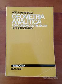 Geometria analitica - Abele De Marco (1986)
