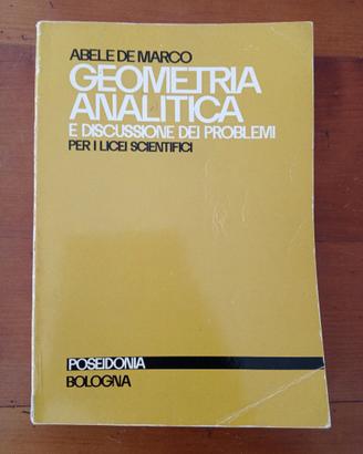 Geometria analitica - Abele De Marco (1986)