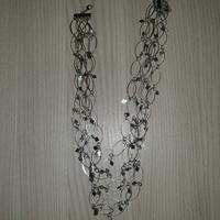 Collana color argento