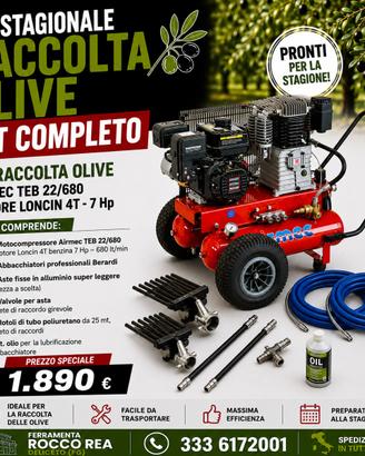 KIT RACCOLTA OLIVE TEB 22/680 LO