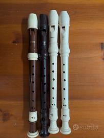 4 flauti dolci
