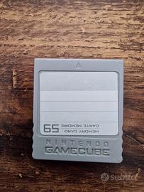 Nintendo GAME CUBE memory card 59 blocchi