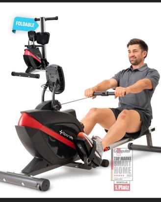 vogatore pieghevole sport plus 