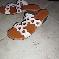 sandali artigianali made in Italia  in pelle n 41