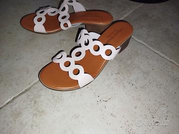 sandali artigianali made in Italia  in pelle n 41