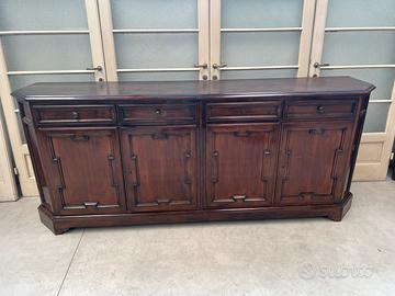 Grande credenza 4 ante lunga 255 cm