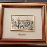 Quadro vintage Wenk in argento 800