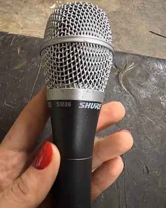  Microfono a condensatore Shure SM86 per voce
