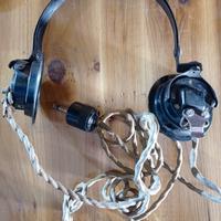 .MILITARIA , CUFFIE e microfono SECONDA GUERRA 