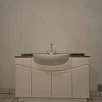 Mobile Bagno in Marmo +Specchio 