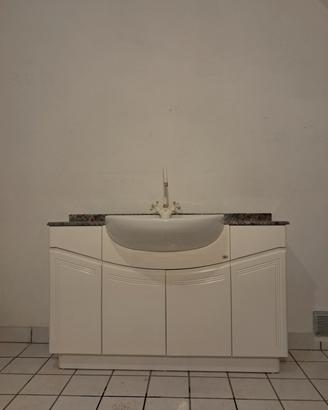 Mobile Bagno in Marmo +Specchio 
