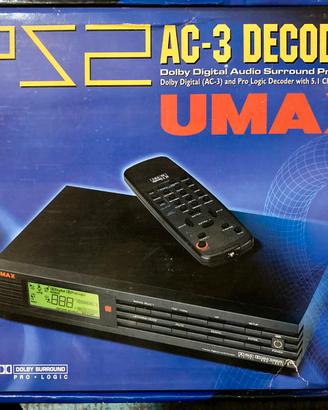 UMAX AC-3 Decoder Dolby Digital e Pro Logic 5.1