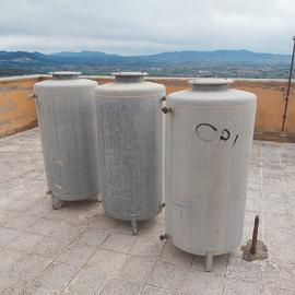 CISTERNE  ZINCATE  300 litri