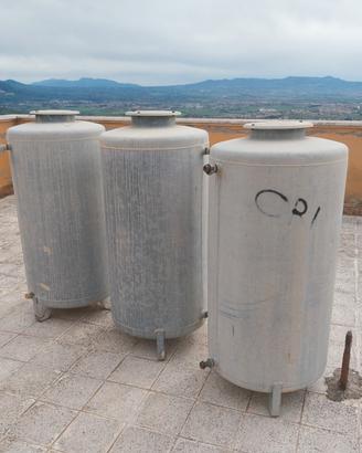 CISTERNE  ZINCATE  300 litri