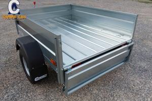 CARRELLO RIMORCHIO CRESCI H6 CASSONE PORTACOSE POR
