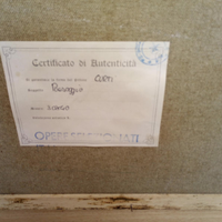 2 quadri con certificato di autenticità