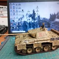 Carro armato tedesco 1:35 Panther Ausf A 223 Anzio