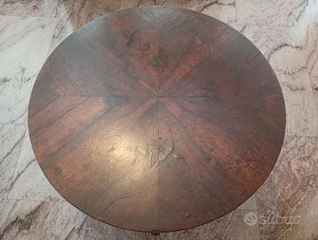 TAVOLO IN LEGNO CON CASSETTO / PRIMI ANNI 1900