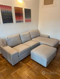 Divano Ikea Kivik con chaise longue