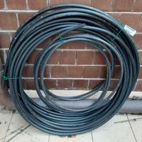 rotolo di tubo nuovo  silicone nero irigazione