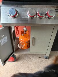 Barbecue ferroboni acciaio