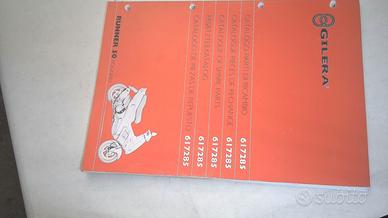 CATALOGO PARTI DI RICAMBIO RUNNER POGGIALI GILERA 