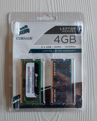 Memoria RAM DDR3 notebook