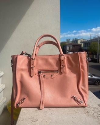Balenciaga borsa zip papier A4
