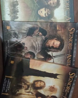 DVD trilogia il signore degli anelli 