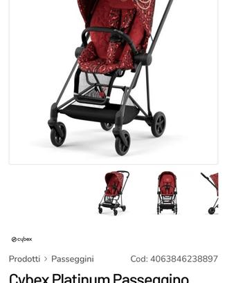 Passeggino Cybex Mios Rock limited edition