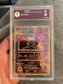 Mew antico  Graad 9 perfetto pokemon