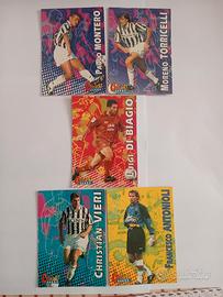 Calcio Card 97 Panini Calciatori 5 pz